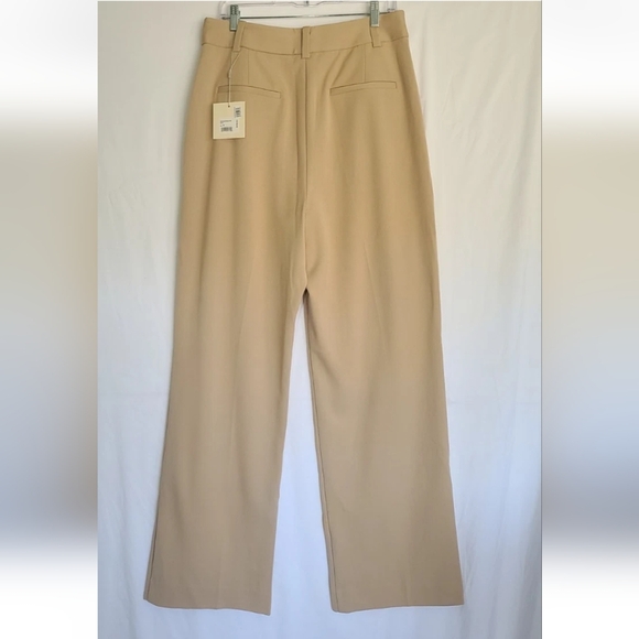 New W/Tag Favorite Daughter Designer Beige Favorite Wide Leg Pants US 14 RT $218 - Picture 9 of 10